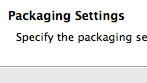 Mobile application packaging and signing