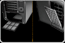 
PSU intake & front air filters