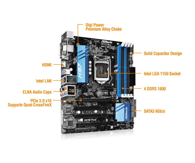 ASRock H87M Pro4 Intel LAN 64Bit ASRock H87M Pro4 Intel LAN Update