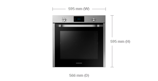 Dimension of NV75J3140RS/EU