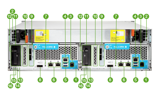 ES1640dc Rear Specifications