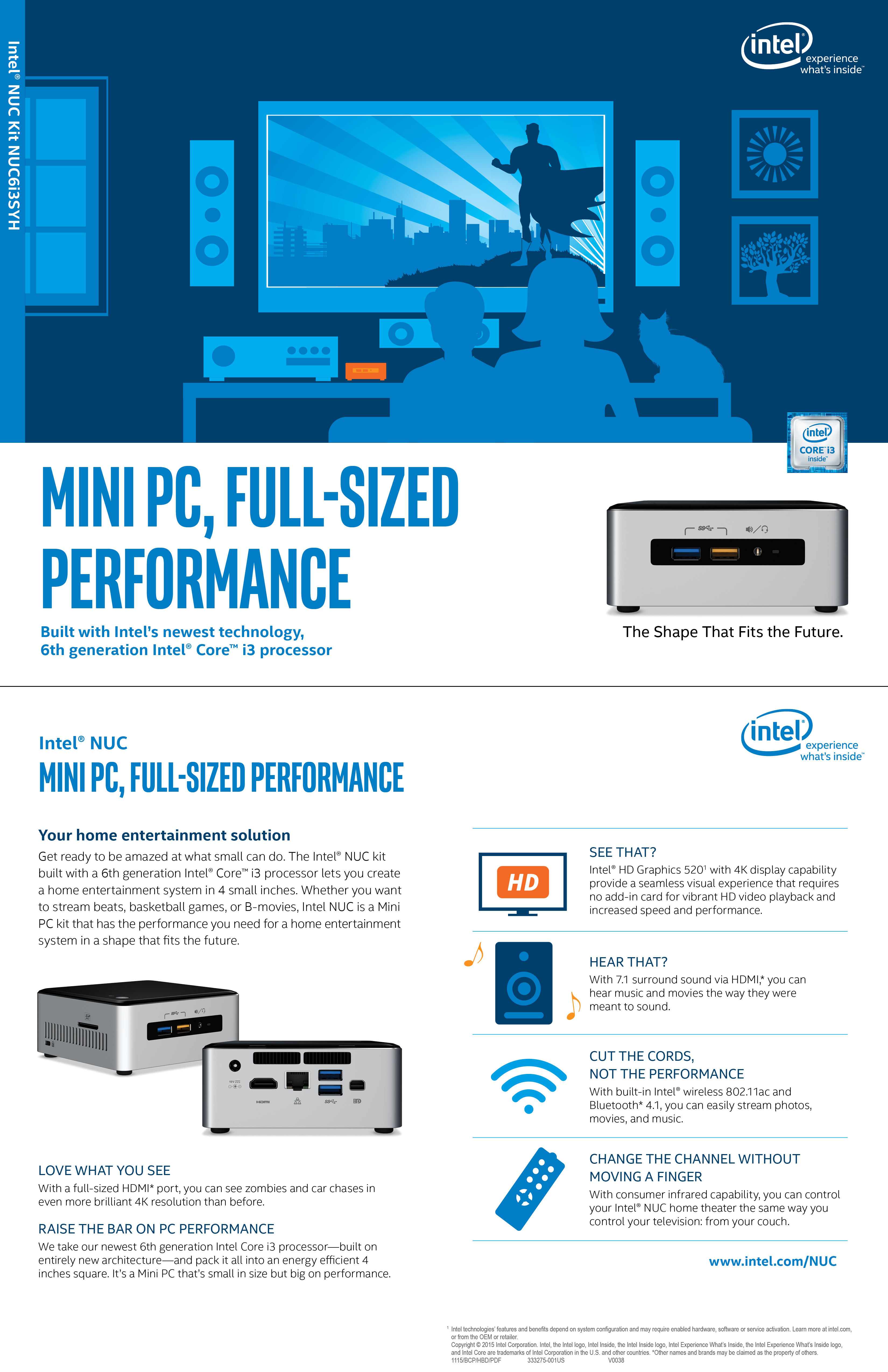 Intel NUC Kit: NUC6i5SYKYour Gaming Solution