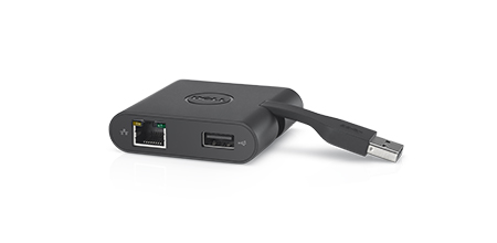 Dell Adapter USB-C to HDMI/VGA/Ethernet/USB 3.0