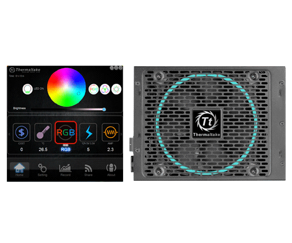 ThermalTake 1000W Toughpower DPS G RGB Power Supply ATX 12V V2.31