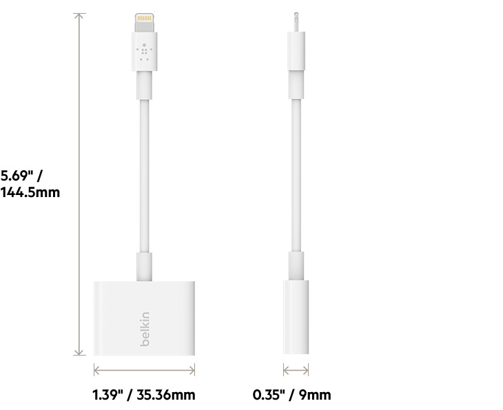 3.5 Audio and Charge Adapter