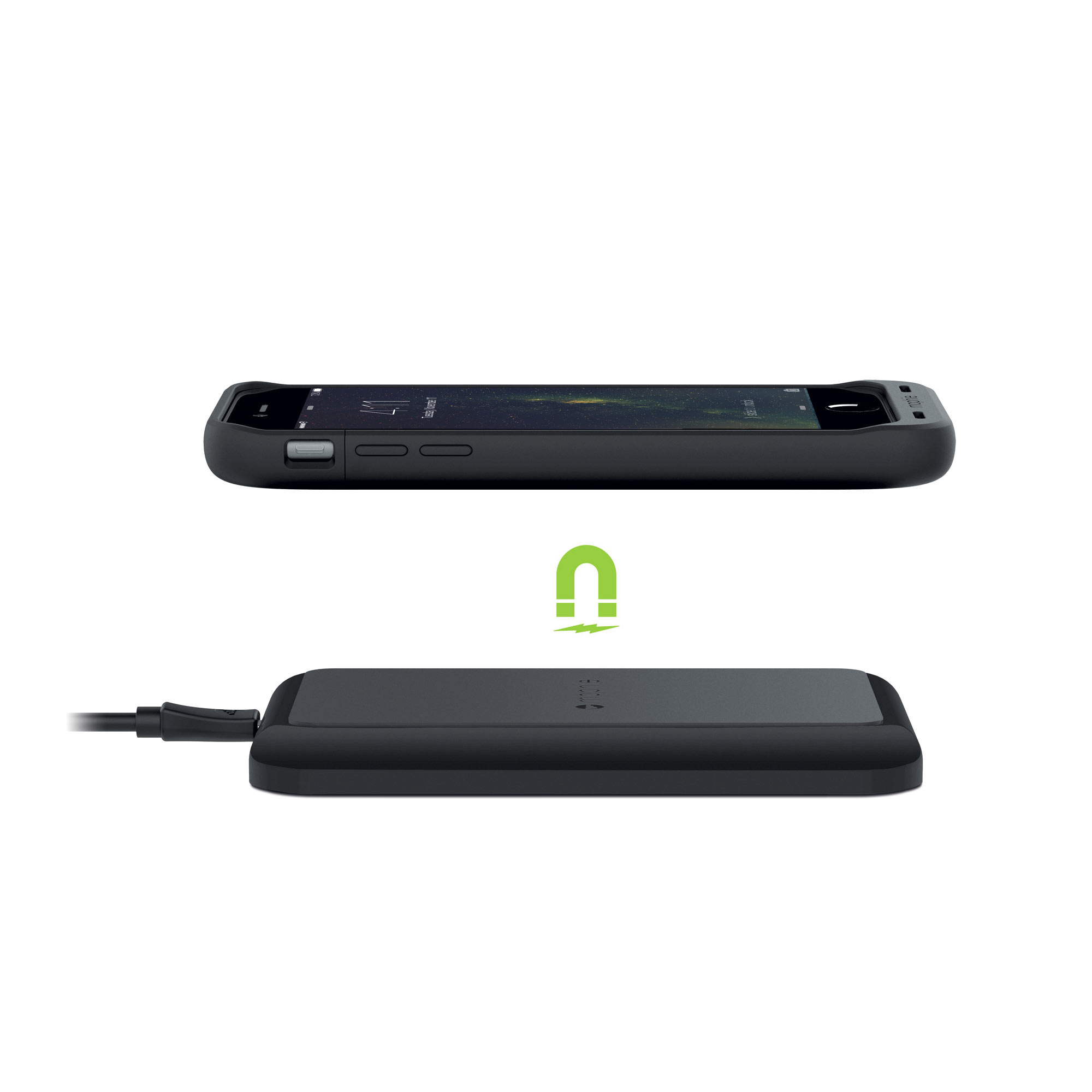 Mophie Charge Force Wireless Charging Base Black (4170_WRLSCHGPAD