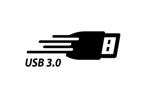 Enjoy superior quality with SuperSpeed USB 3.0