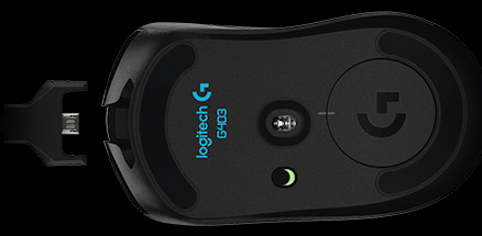 Logitech G403 Prodigy Wired Wireless Gaming Mouse Black 910 G403 Techbuy Australia