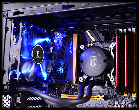 Deepcool Maelstrom 240T CPU Liquid Cooler - LGA20XX/LGA1366/LGA115X/AM4 ...
