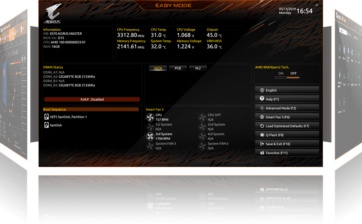 X570 Aorus Elite Bios Settings