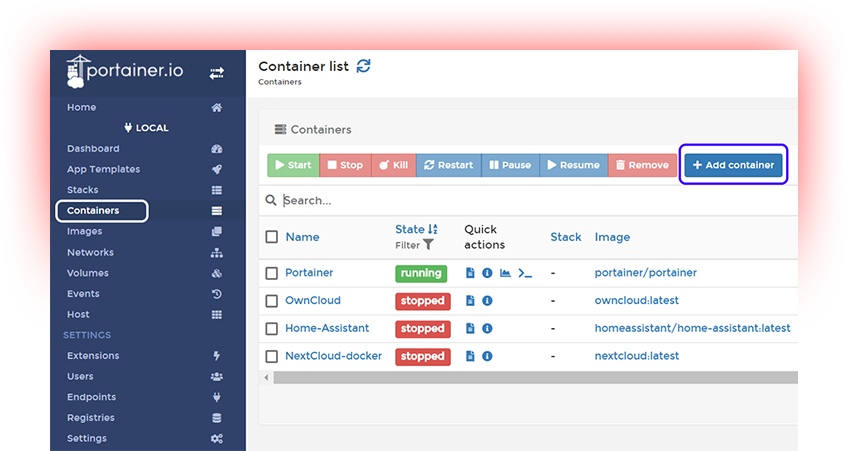 <span 
</span><br/>

Portainer  Easy Docker Deployments
 