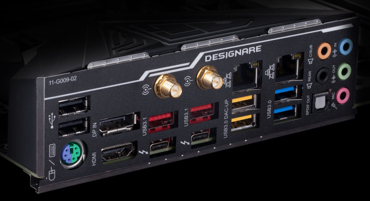 GA-Z390-DESIGNARE | Gigabyte Z390 Designare (rev. 1.0) Motherboard ...