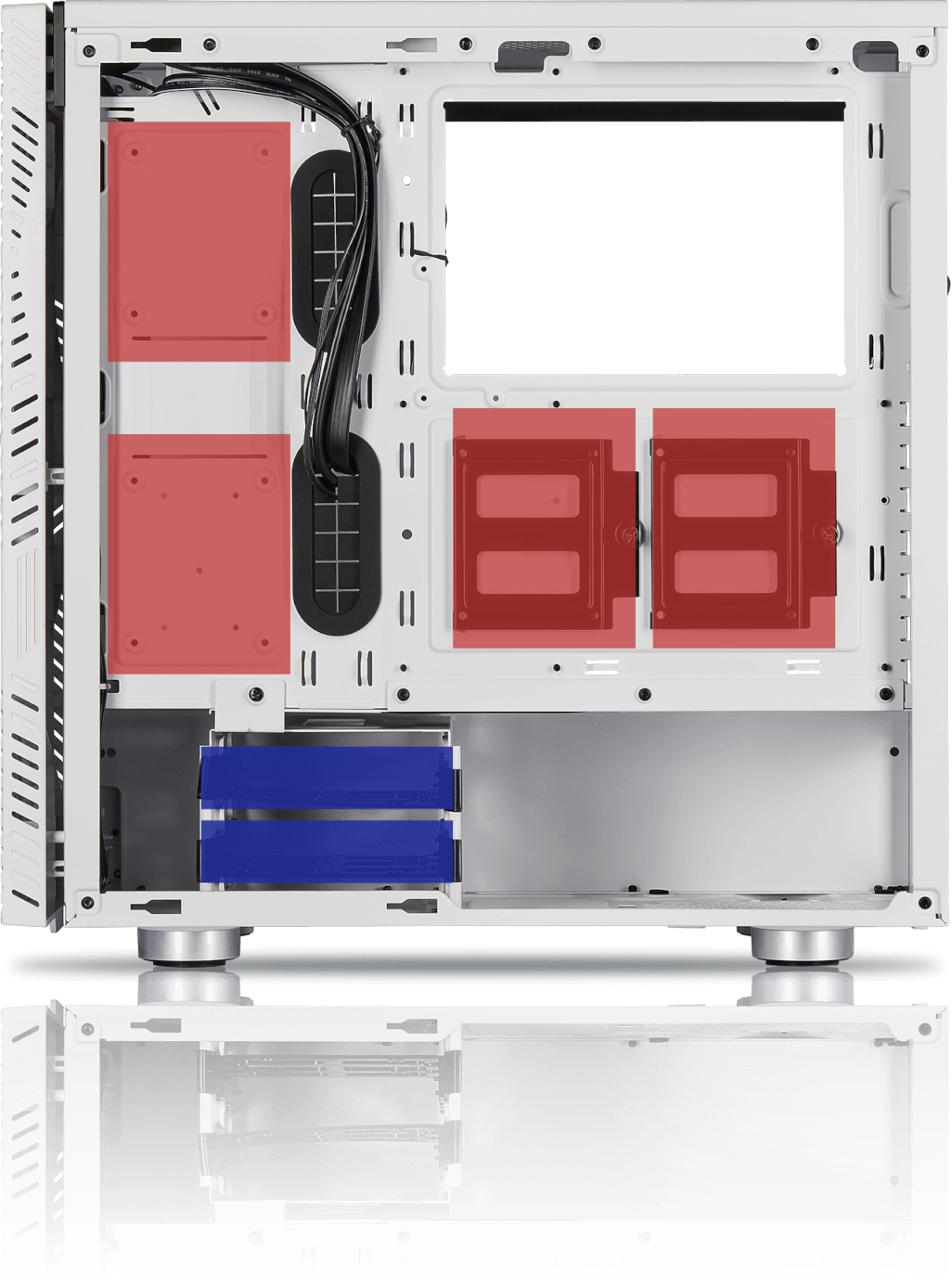 EXPANSIVE STORAGE SPACE