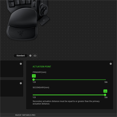 ADJUSTABLE ACTUATION