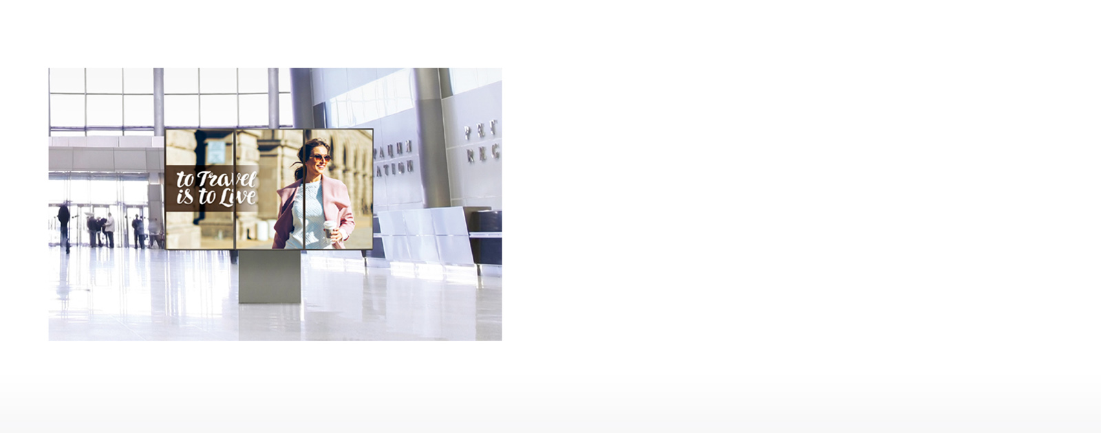 LG 55SH7E-B Digital Signage - Black 