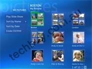 My Pictures menu
