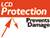 Protects the internal LCD panel from potential damage caused by repeated touching of the surface