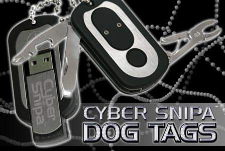 Cyber Snipa Dog Tags