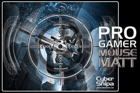 Cyber Snipa Micro-fibre Mouse Mat