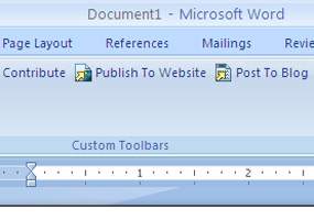 Web Page and Blog Posting screenshot
