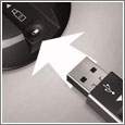 V320 Cordless Optical Mouse for Notebooks