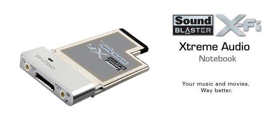 X-Fi Xtreme Audio Notebook