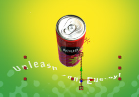 Text and vector graphics creation and animation screenshot