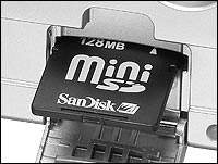 Capture a 2 Megapixal photo tp a memory card