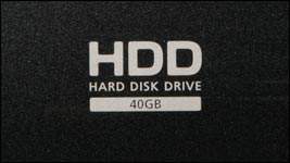 40GB HDD
