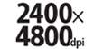 Scan 2400 x 4800 dpi