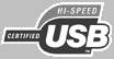 Certified USB Hi-Speed