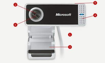 Microsoft LifeCam VX-7000 Webcam