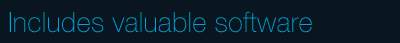 Includes valuable software