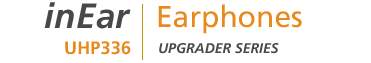 inEar UHP336 Upgrader Series Earphones