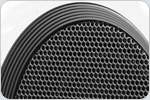 Stylish metal grille compliments your desktop