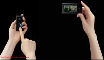 touch screen menu 