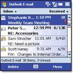Email on the go.