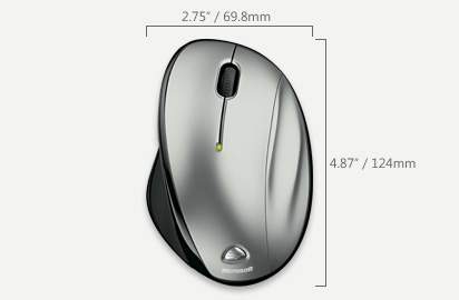 Microsoft Wireless Laser Mouse 6000