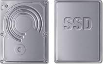 Hard drive and solid state drive.