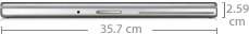 15-inch MacBook Pro with dimensions.
