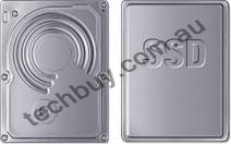 Hard drive and solid state drive.