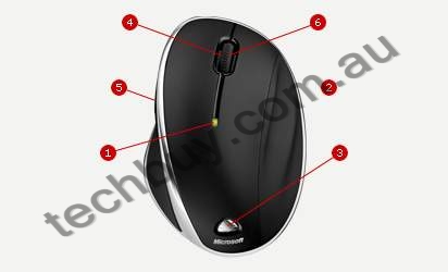 Microsoft Wireless Laser Mouse 7000
