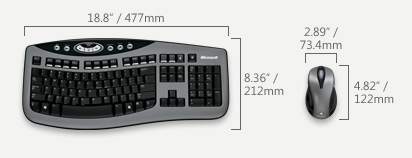 Microsoft Wireless Laser Desktop 3000