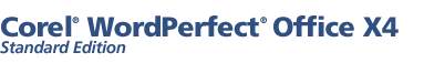 Corel WordPerfect Office X4 Standard