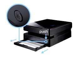 semi auto sliding cassette tray