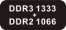 RAM DDR3 + DDR2