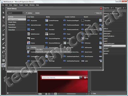 WYSIWYG Design Surface
