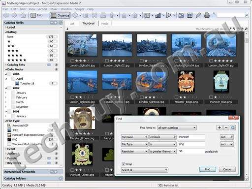 Catalog Media Visually