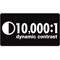 10,000:1 dynamic contrast ratio