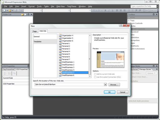 CSS Site Templates